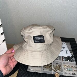 Beige Bucket Hat